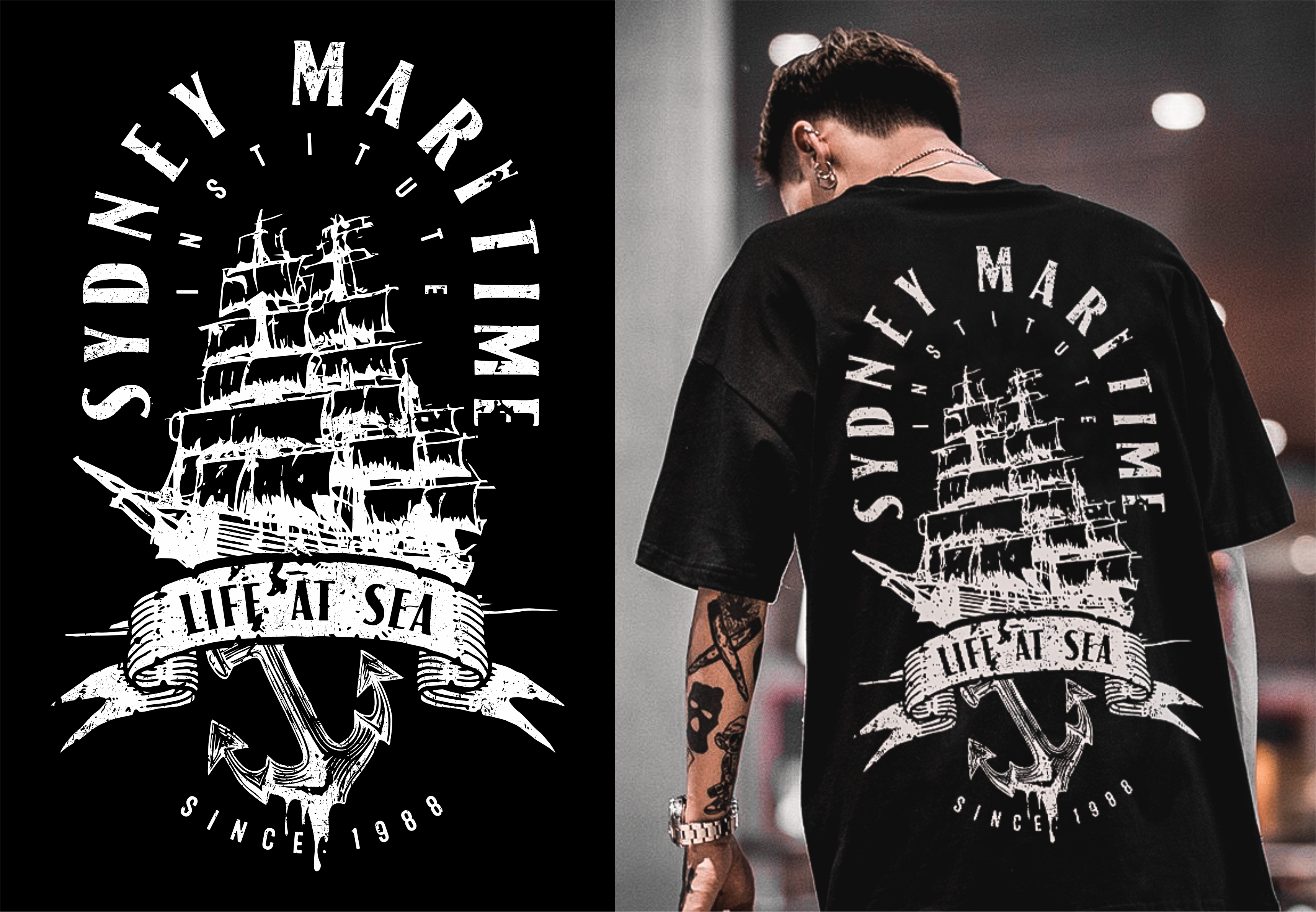 Design de T-shirt par DoppelGanger Studio pour Sydney Maritime Institute | Design #31075967