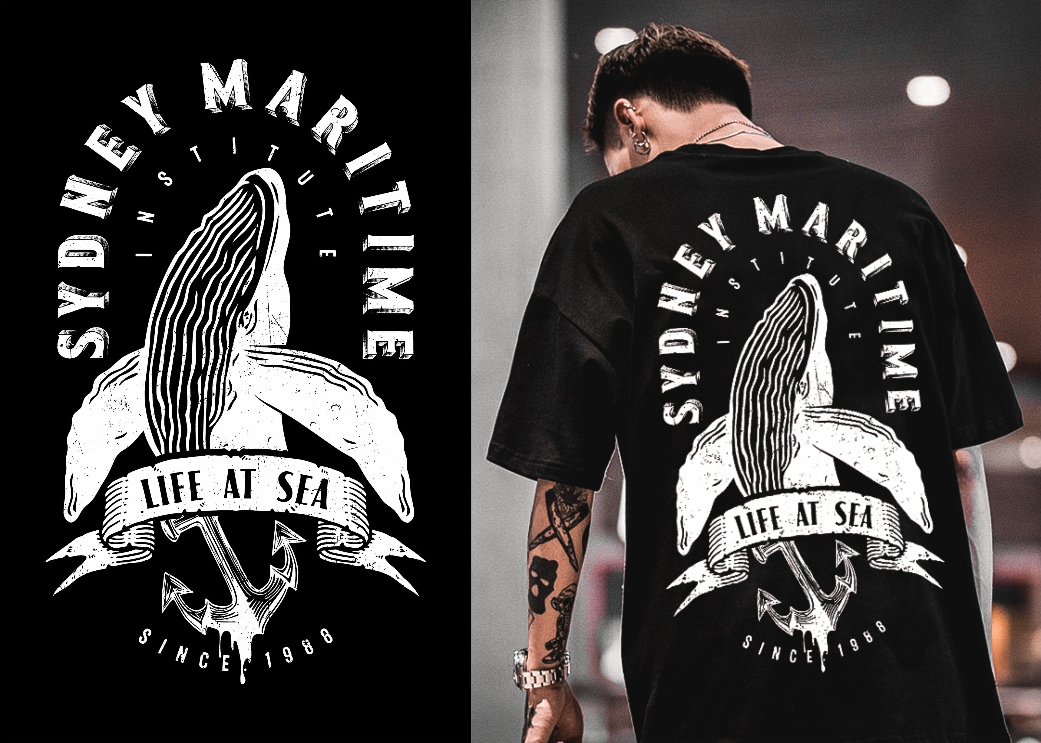T-shirt Design by DoppelGanger Studio for Sydney Maritime Institute | Design #31086286