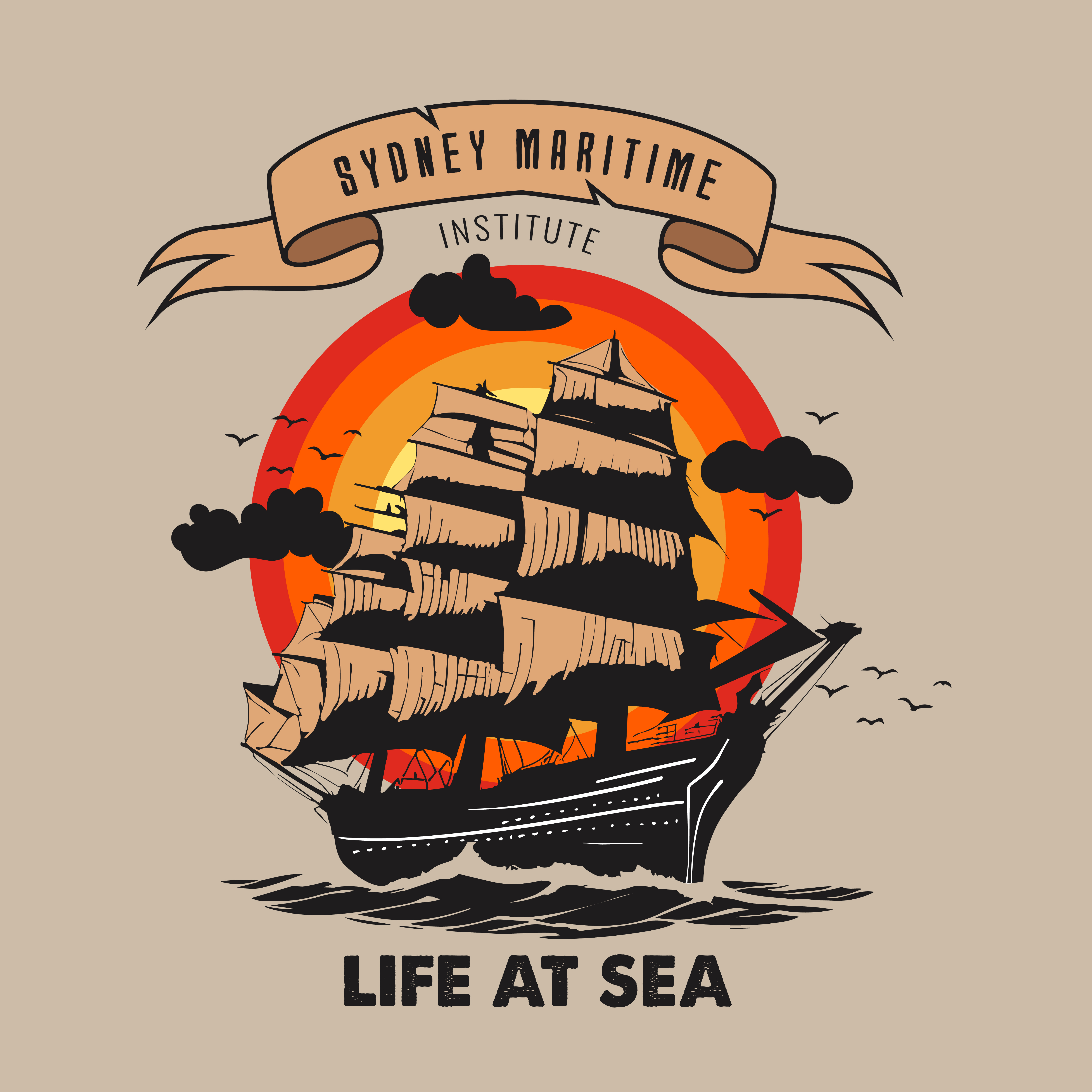 T-Shirt-Design von rainessa.arts für Sydney Maritime Institute | Design #31087382