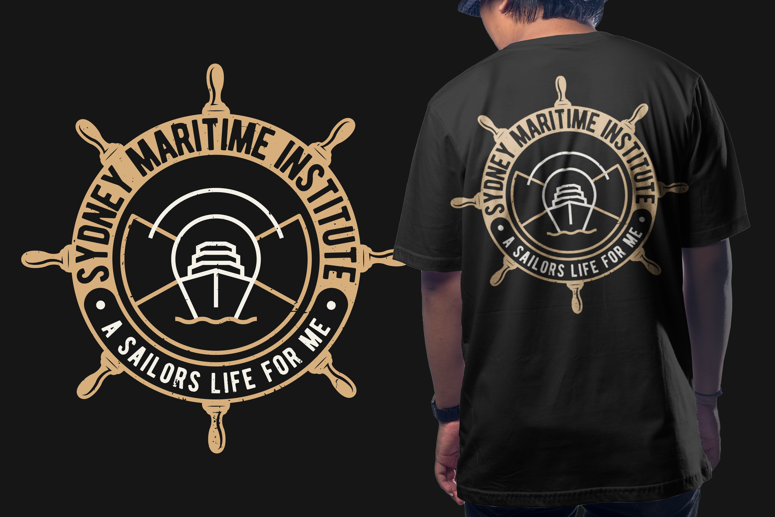 T-shirt Design by Ismail Hossain for Sydney Maritime Institute | Design #31072563