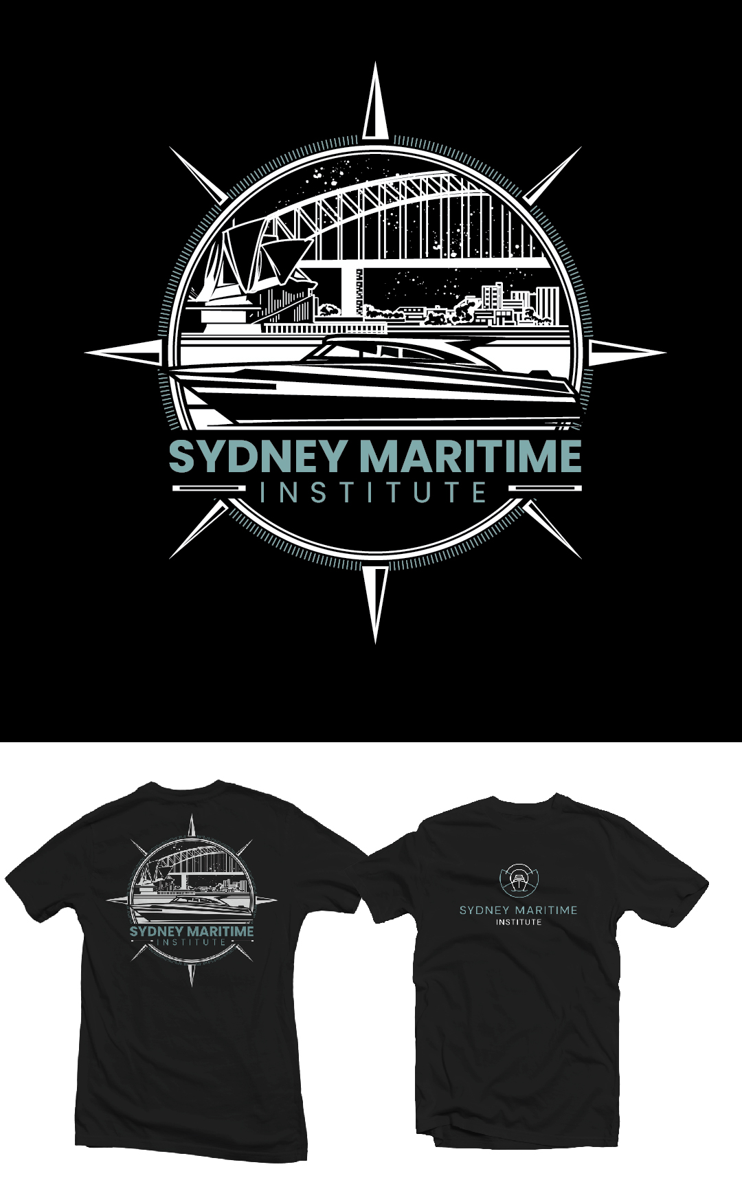 T-Shirt-Design von Ngoeg für Sydney Maritime Institute | Design #31119960