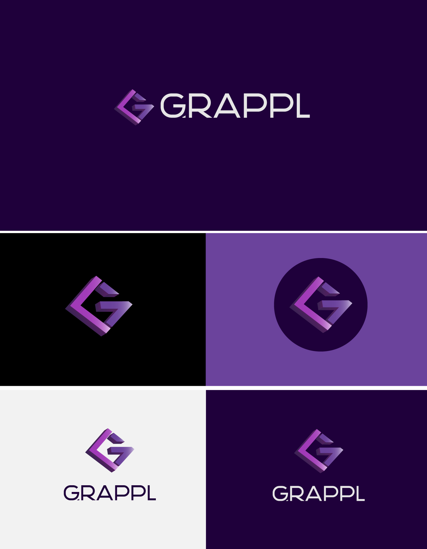 Logo Design by Farhad Kreative for Grappl | Design #31070947