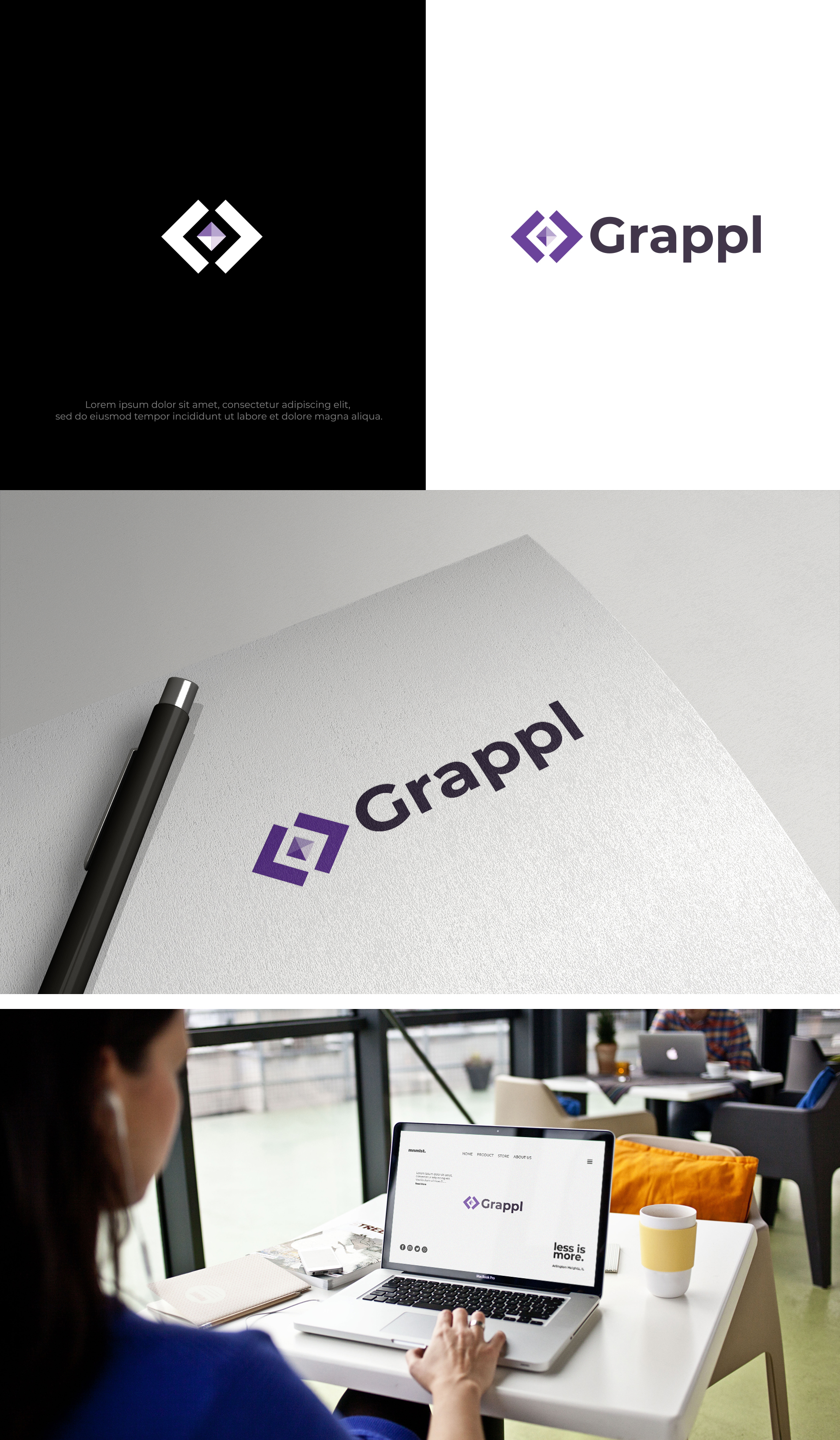 Logo Design by Senpachie for Grappl | Design #31073019