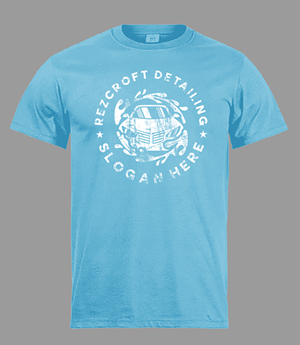 T-shirt Design by Johncina for RezCroft detailing  | Design: #31072740