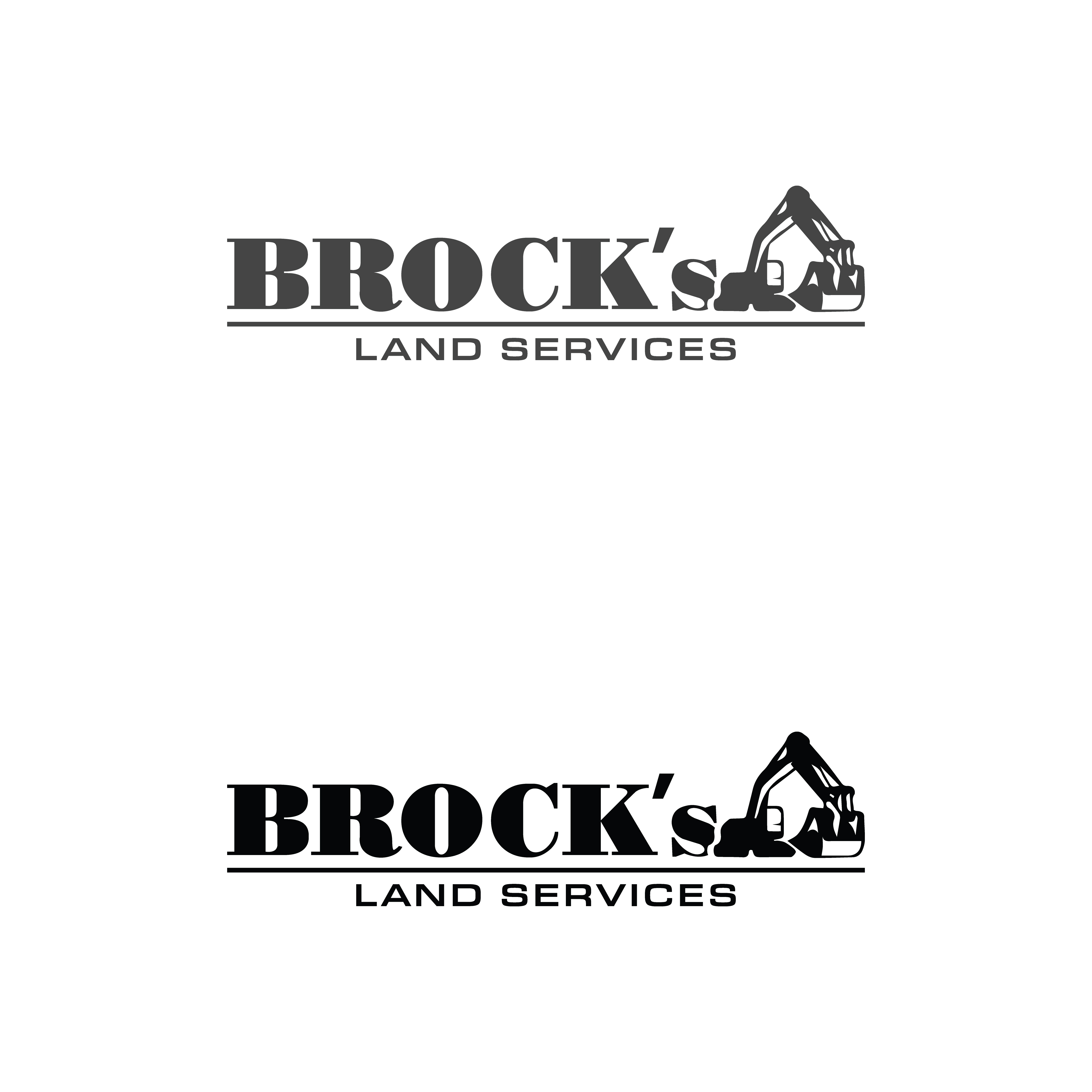 Logo Design by sisirislam55 for Brock's Land Services | Design #31082417