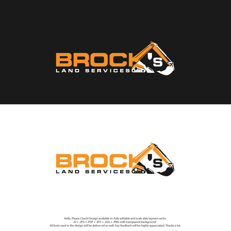 Logo Design by skart for Brock's Land Services | Design #31077636