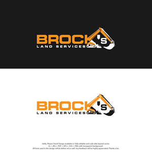 Design de Logo par skart pour Brock's Land Services | Design : #31077636