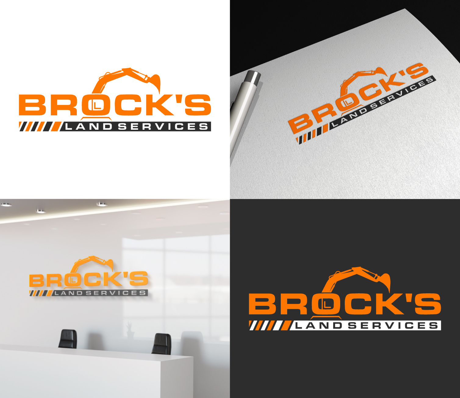 Design de Logo par Sadia_Akter pour Brock's Land Services | Design #31081356