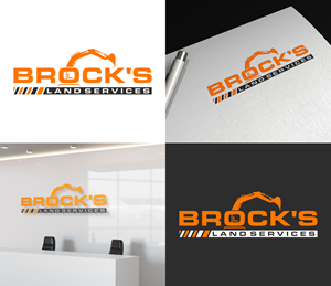 Logo Design by Sadia_Akter for Brock's Land Services | Design: #31081356