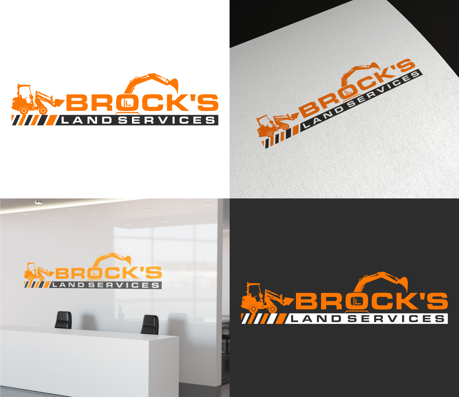 Logo-Design von Sadia_Akter für Brock's Land Services | Design #31081357