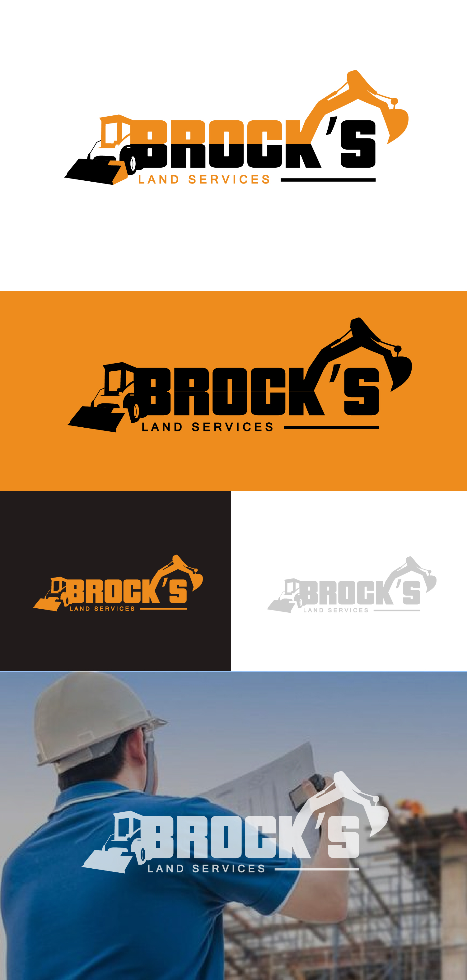 Design de Logo par JoviChairuman pour Brock's Land Services | Design #31079576
