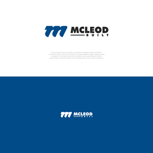 Logo Design by AstuDesign for Mcleod Built PTY LTD | Design: #31074881