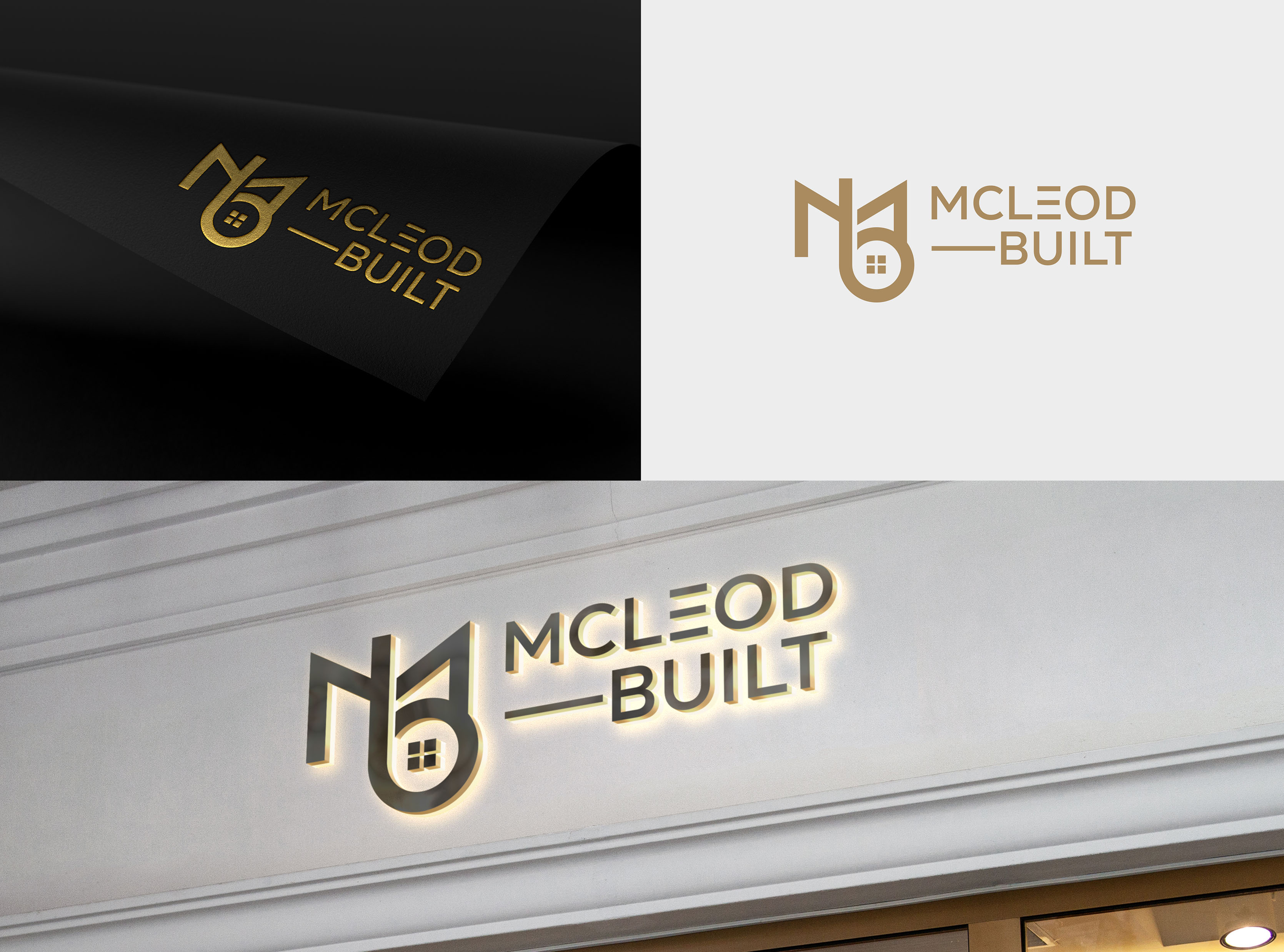 Logo Design by aexoagency for Mcleod Built PTY LTD | Design #31071862