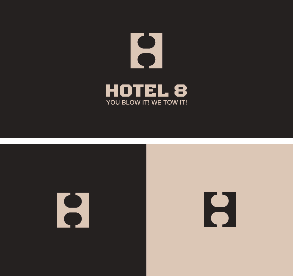 Logo Design by Onse Officials for Hotel 8  | Design #31104563