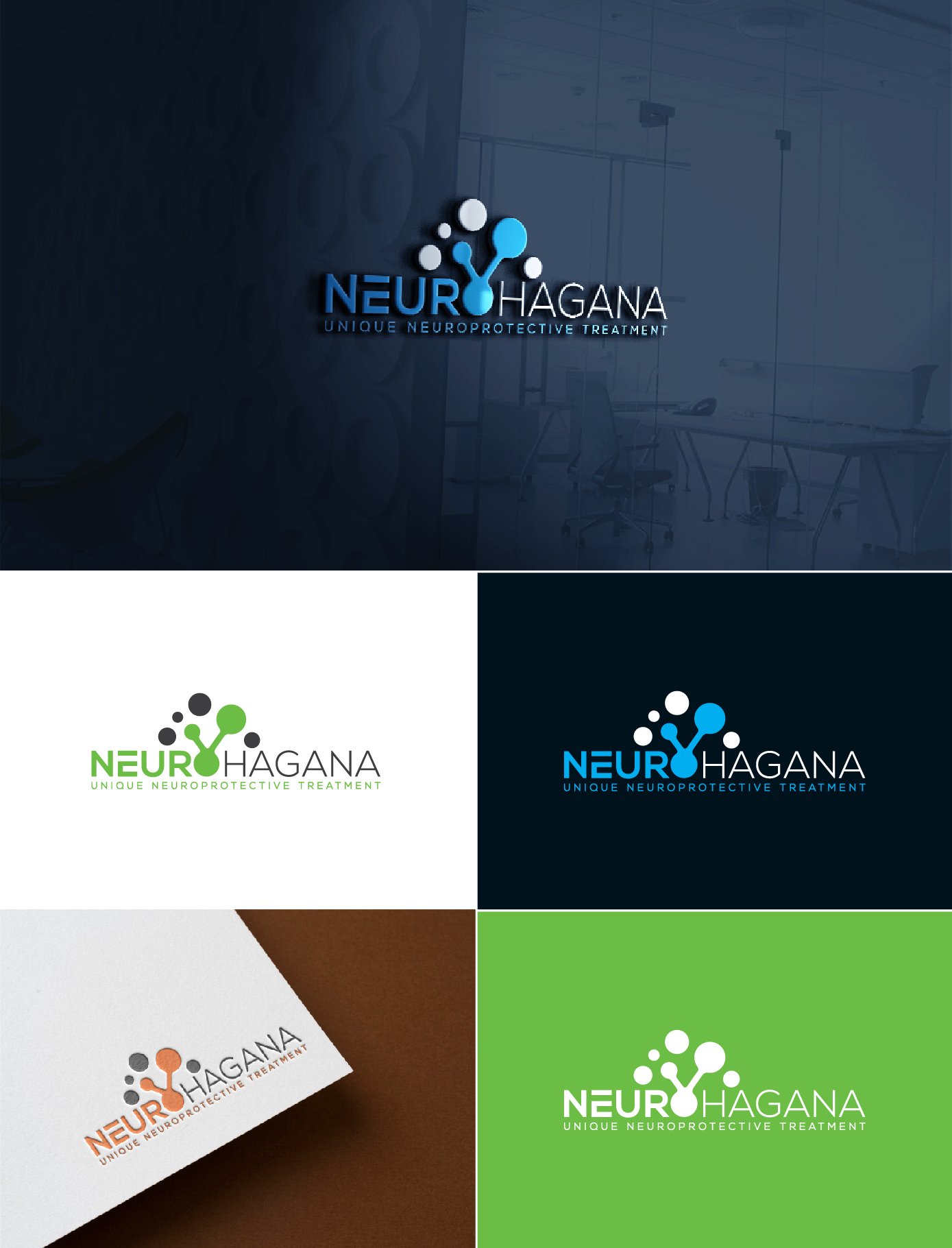 Logo-Design von AL-BARAKAH für NeuroHagana Ltd | Design #31120224