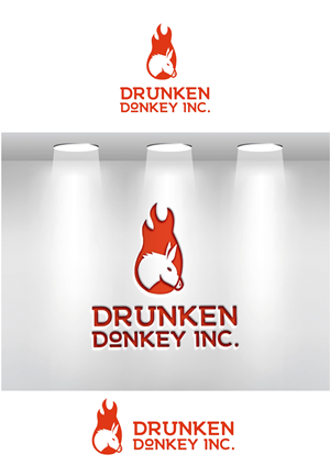 Logo Design by Anton for Drunken Donkey Inc | Design #31083534