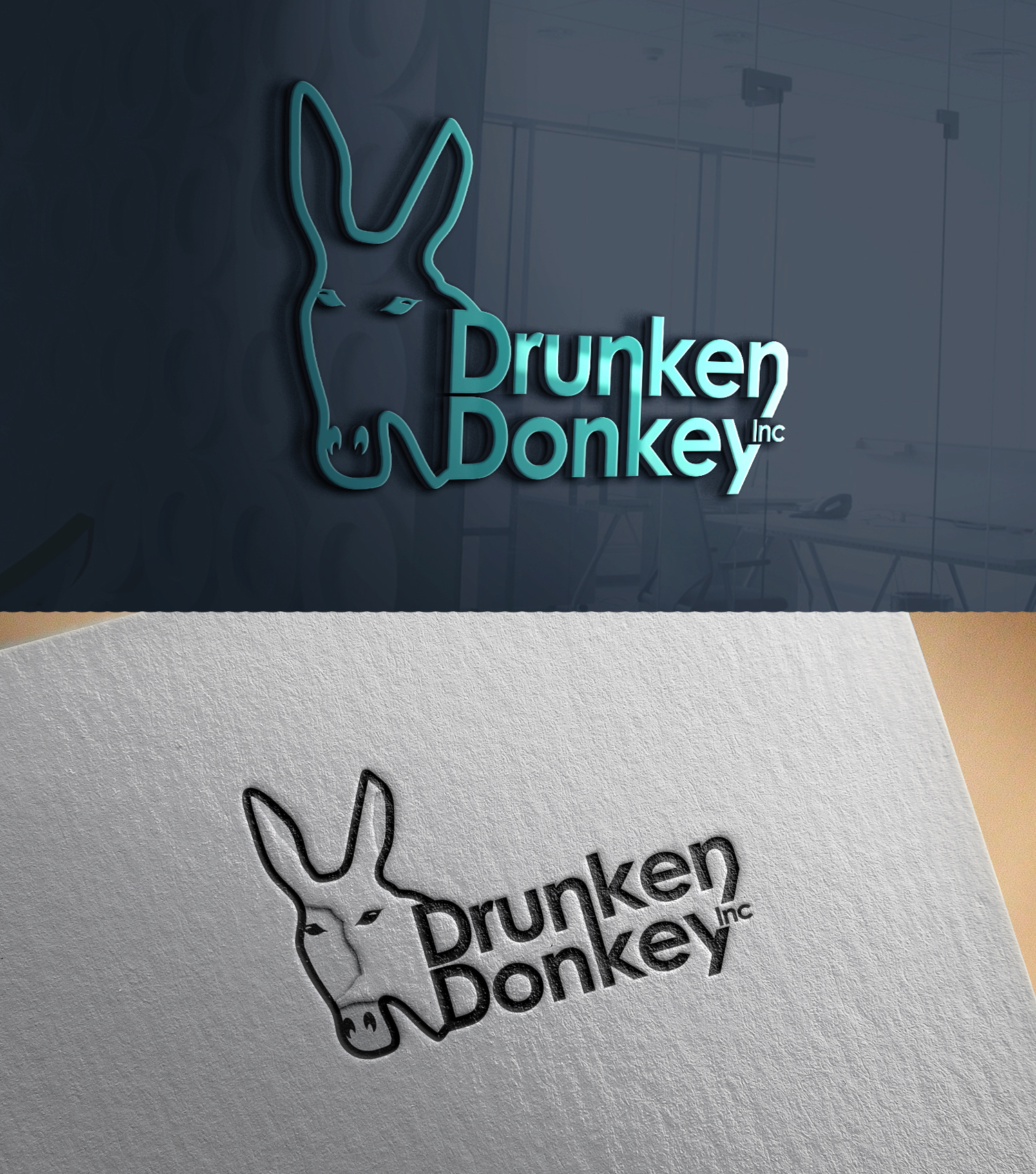 Logo Design by 24ksunny for Drunken Donkey Inc | Design #31076962