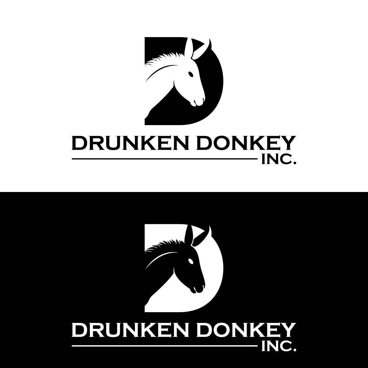 Logo Design by Rasu raj for Drunken Donkey Inc | Design #31081715