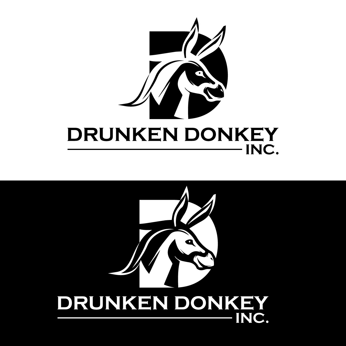 Logo Design by Rasu raj for Drunken Donkey Inc | Design #31081716