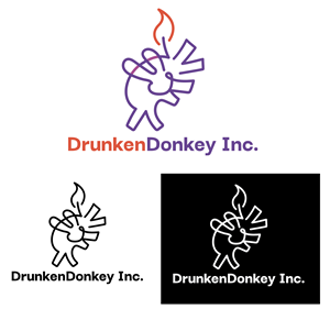 Logo Design by ososan for Drunken Donkey Inc | Design: #31091193