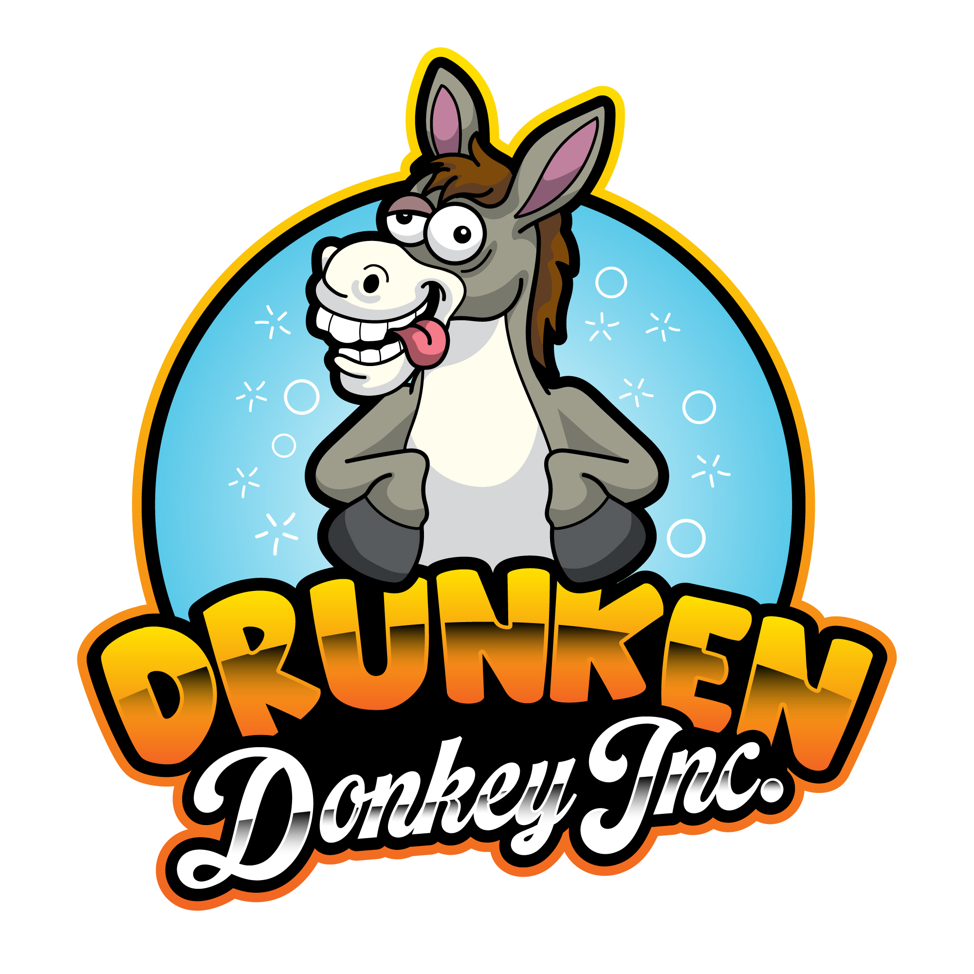 Logo Design by John Mark Arts for Drunken Donkey Inc | Design #31125138