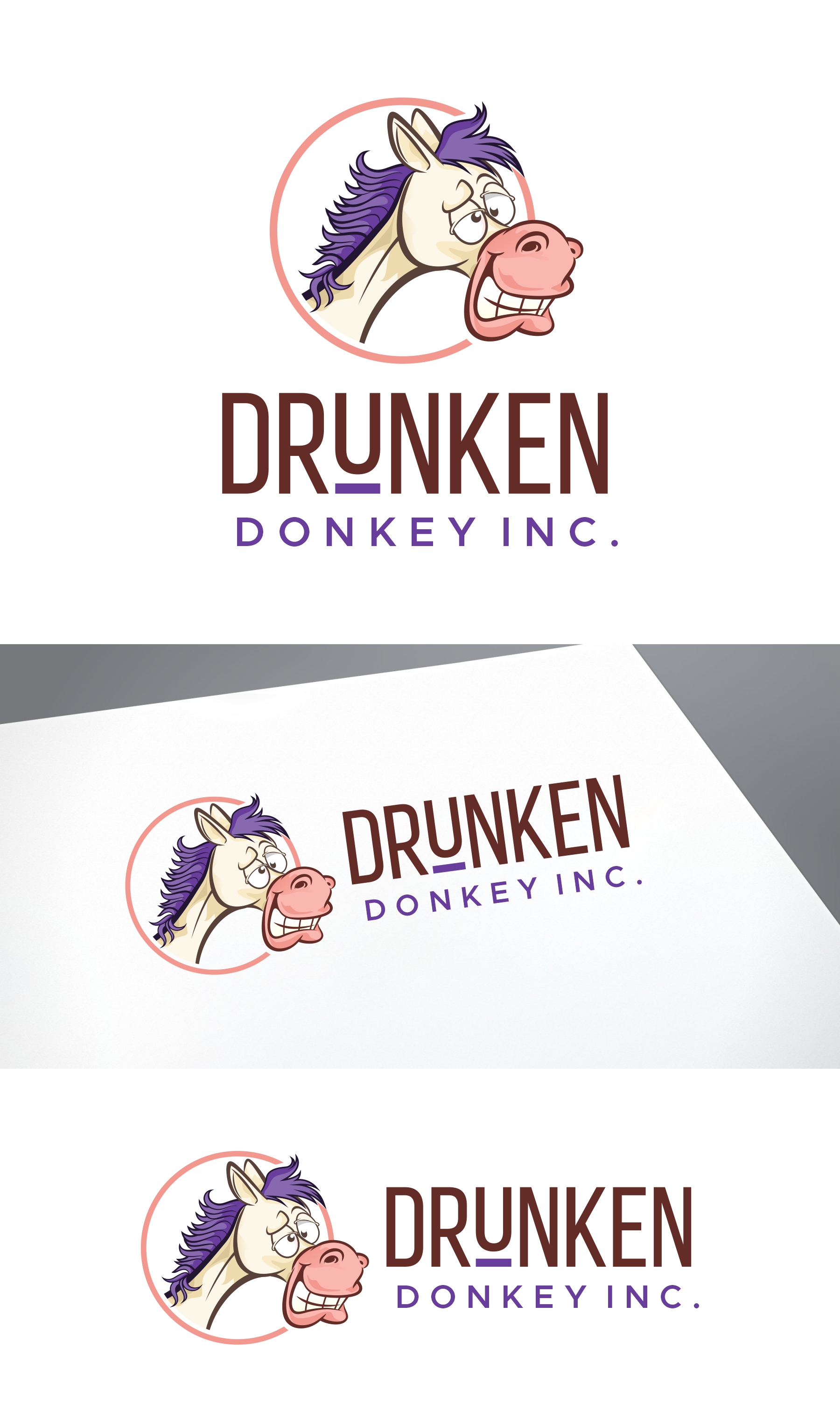 Logo Design by debdesign for Drunken Donkey Inc | Design #31080881