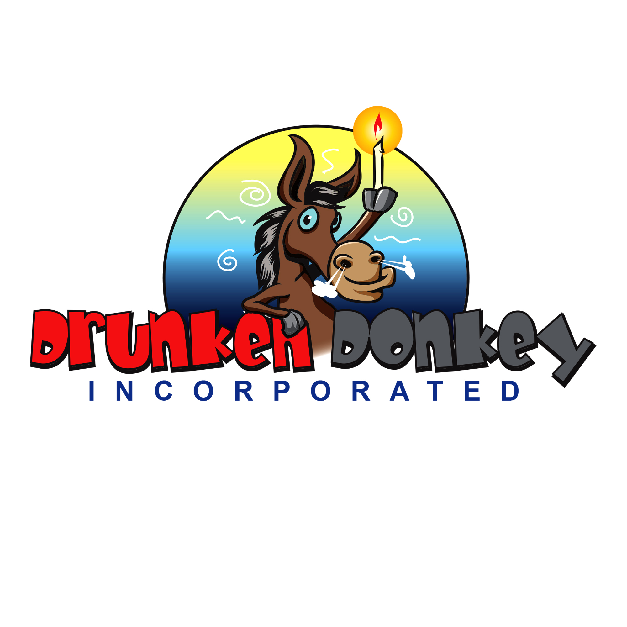 Logo-Design von pinoy_azkals71 für Drunken Donkey Inc | Design #31103244