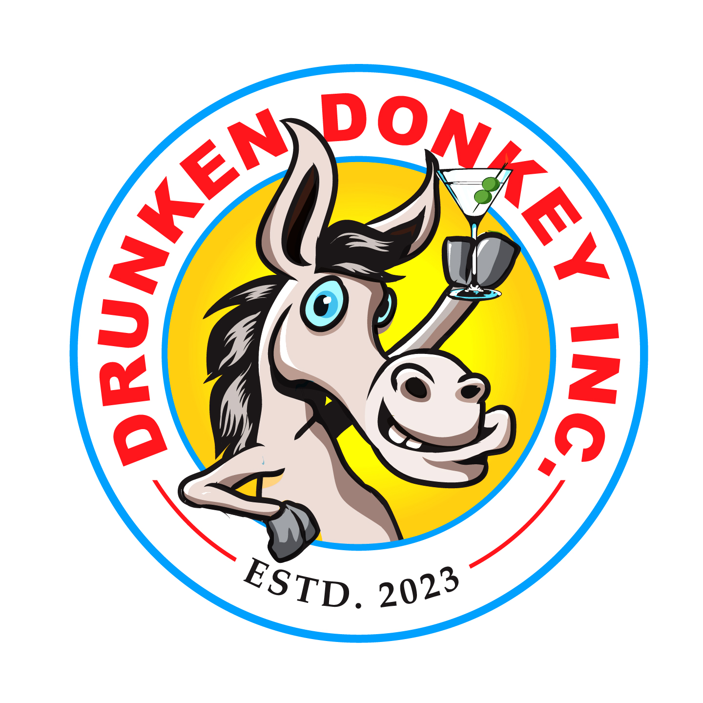 Logo Design by pinoy_azkals71 for Drunken Donkey Inc | Design #31129961