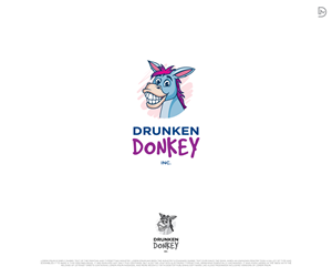 Logo Design by D_Mantra for Drunken Donkey Inc | Design #31080087