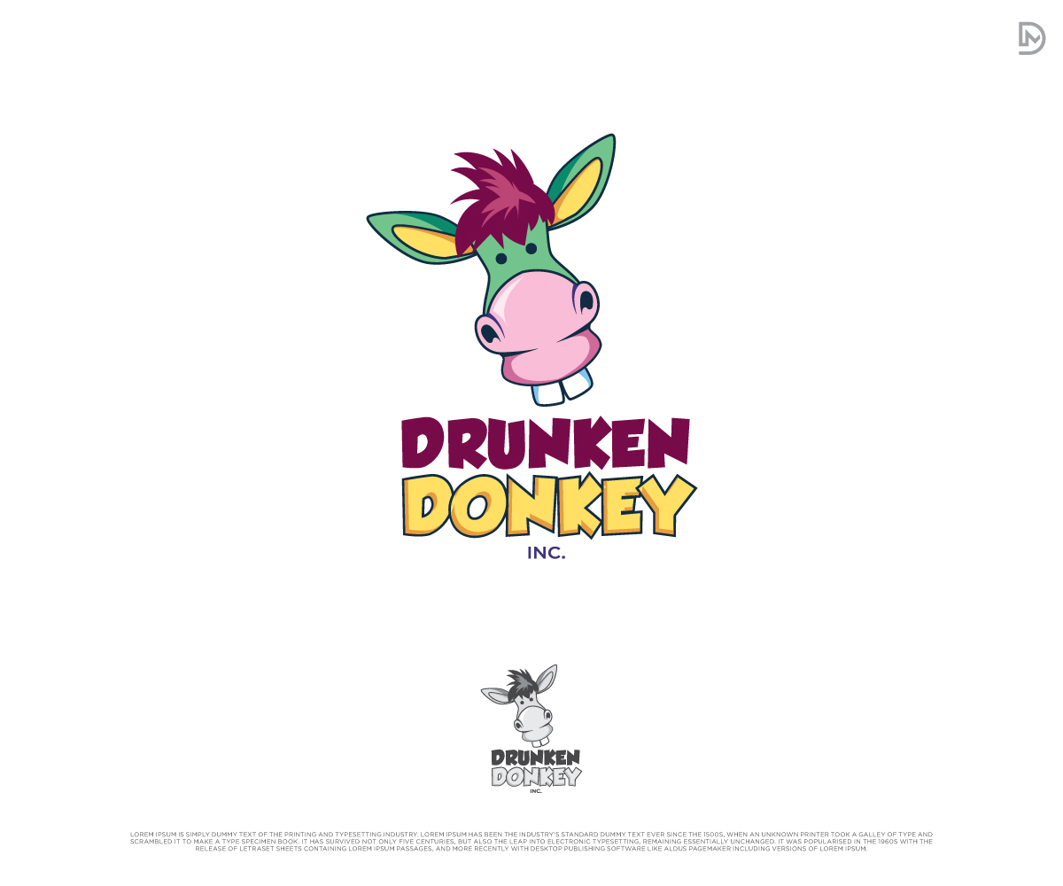 Design de Logo par D_Mantra pour Drunken Donkey Inc | Design #31110046