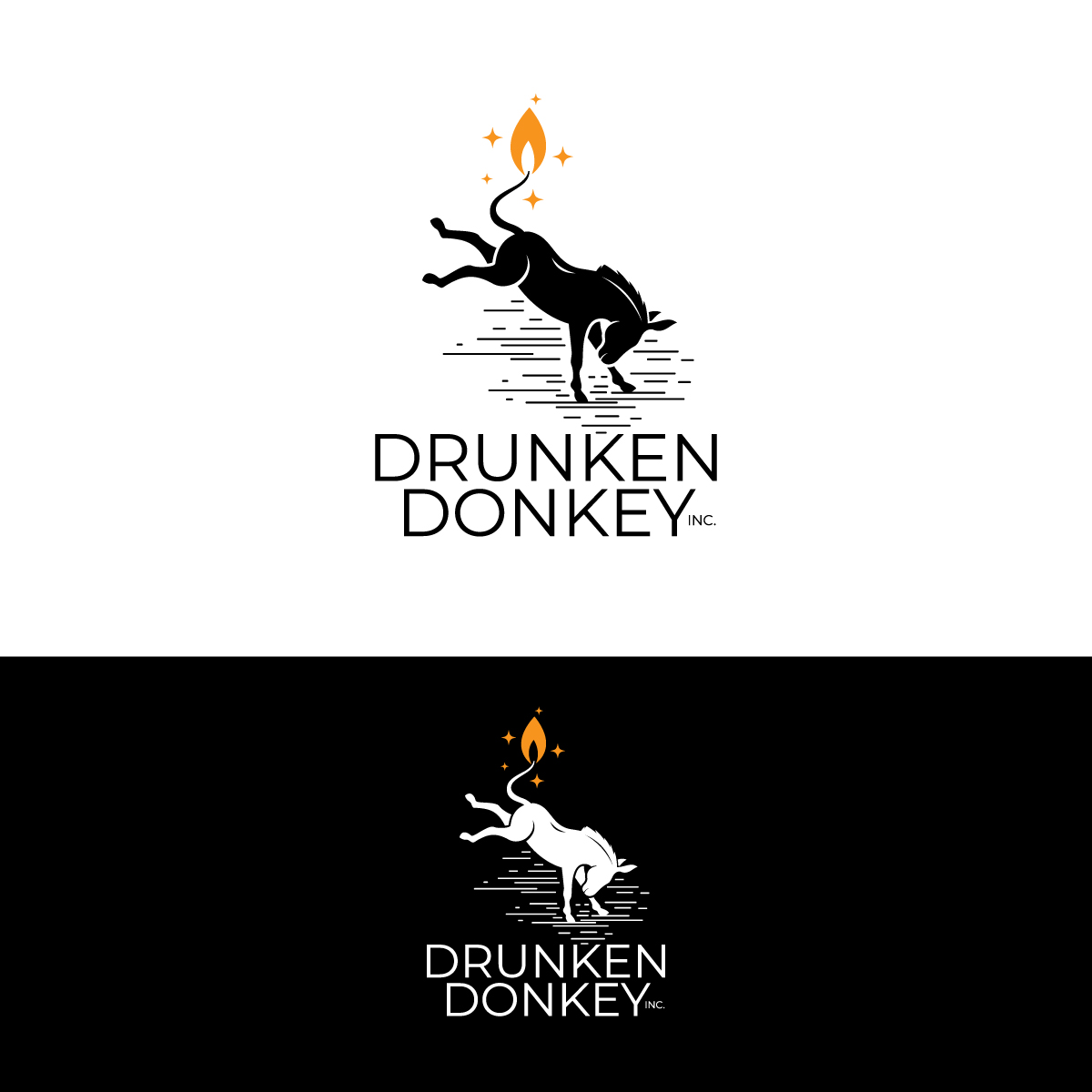 Logo Design by brand maker for Drunken Donkey Inc | Design #31078901