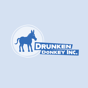 Logo Design by Albino Rhino for Drunken Donkey Inc | Design: #31076835