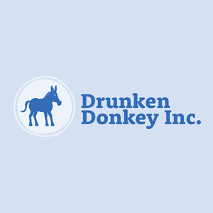 Logo Design by Albino Rhino for Drunken Donkey Inc | Design: #31076838