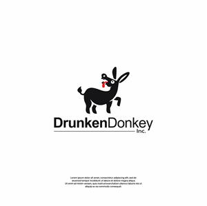 Logo Design by DesignFirst for Drunken Donkey Inc | Design: #31075480