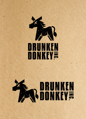 Logo Design by simple mind for Drunken Donkey Inc | Design: #31077702