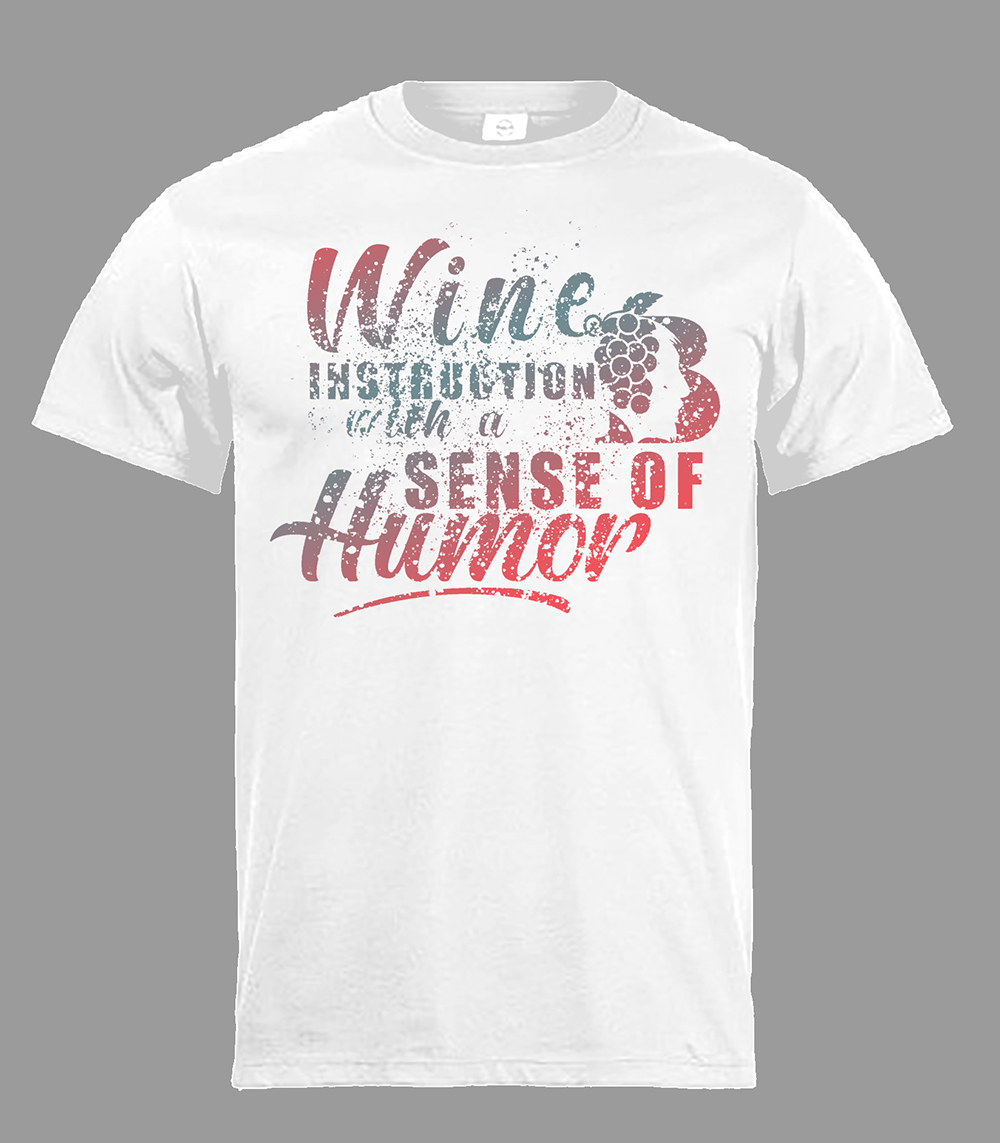 Diseño de Camiseta por Johncina para Blame It On Bacchus, LLC | Diseño #31121653