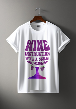 T-shirt Design by Sun Moon Graphic Designer for Blame It On Bacchus, LLC | Design #31078696