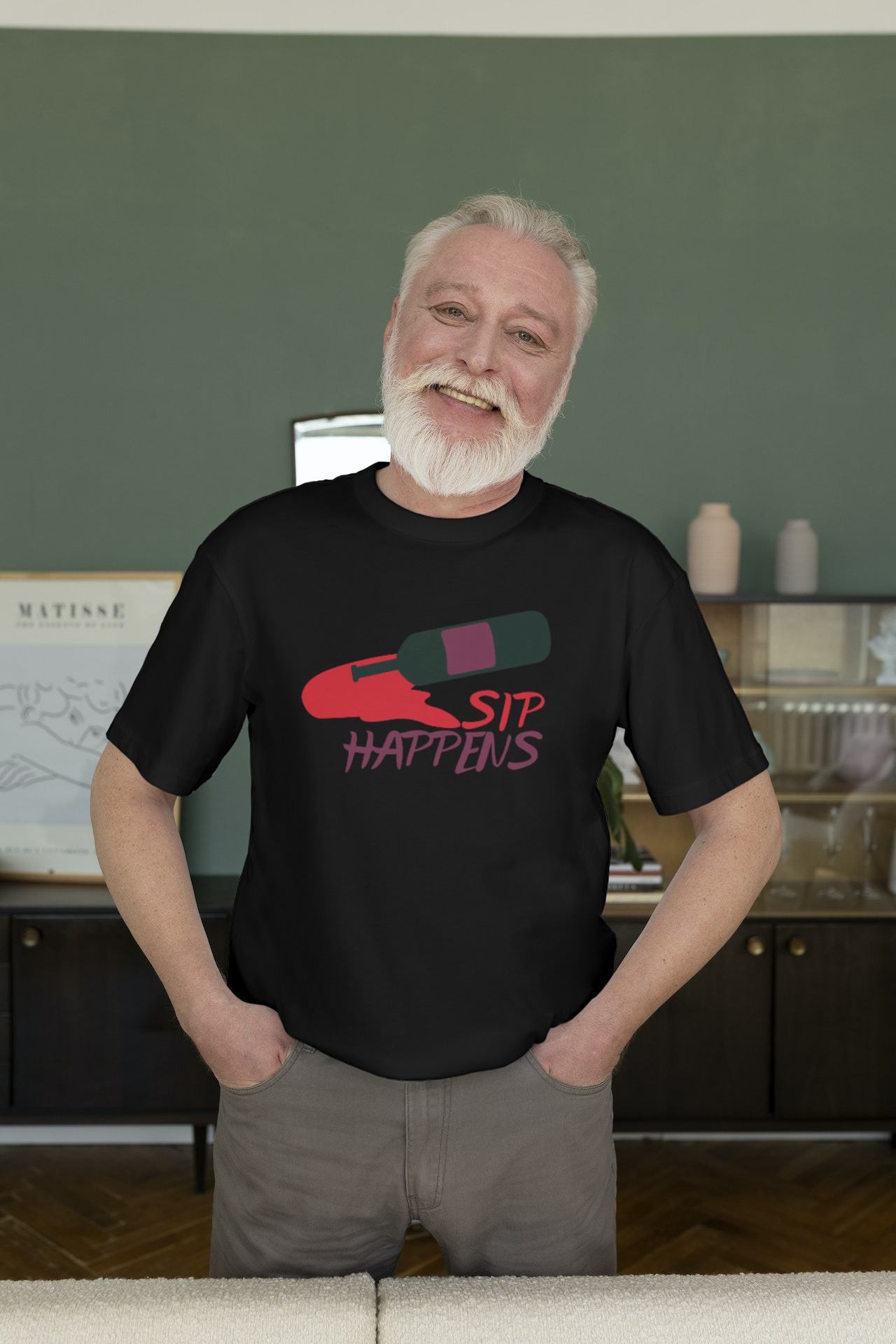 Diseño de Camiseta por Chas Designs para Blame It On Bacchus, LLC | Diseño #31102781