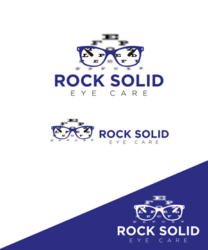 Logo Design by StudioD™ for Rock Solid Eye Care | Design: #31075003