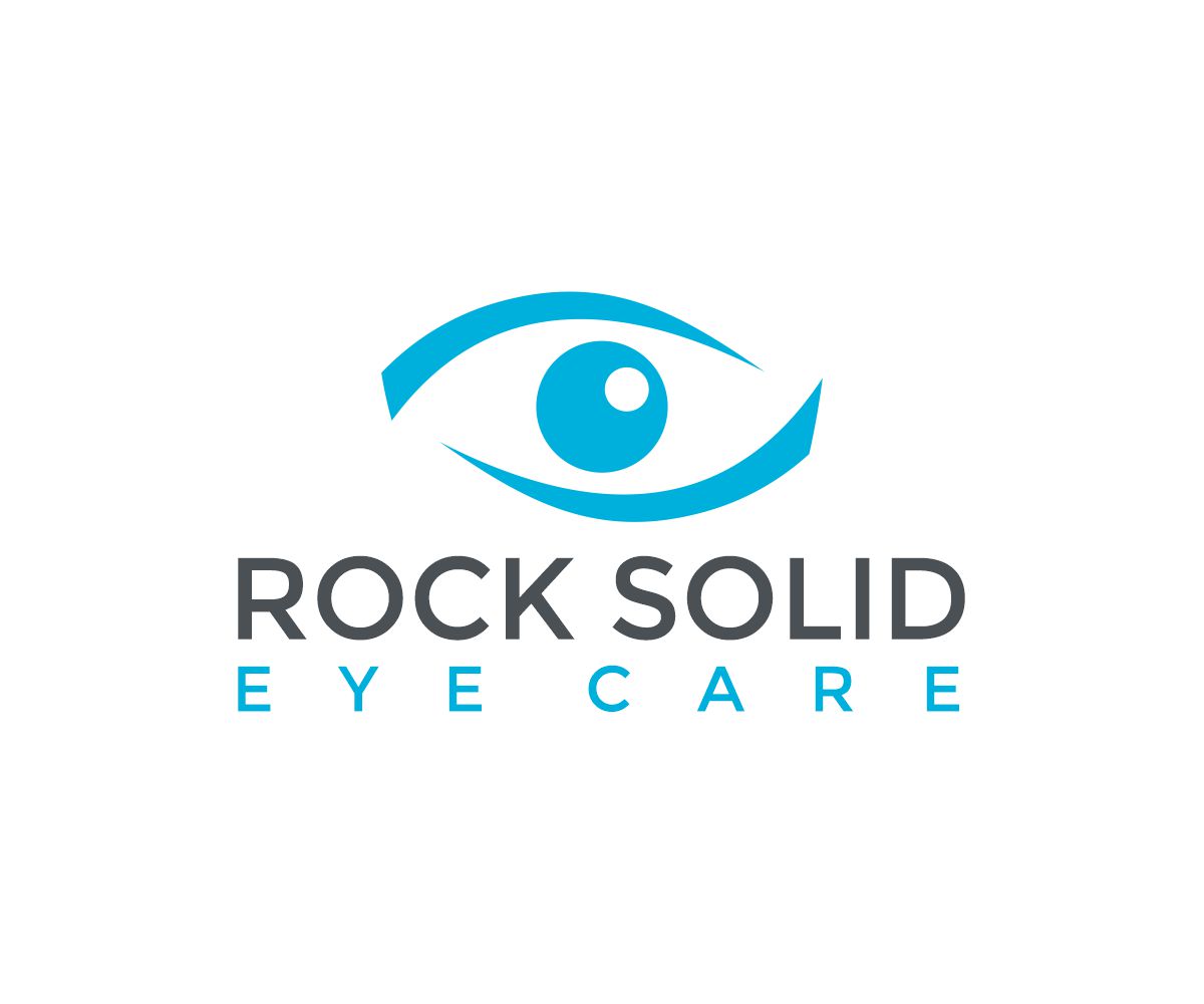 Logo Design by Thati Designs for Rock Solid Eye Care | Design #31079164