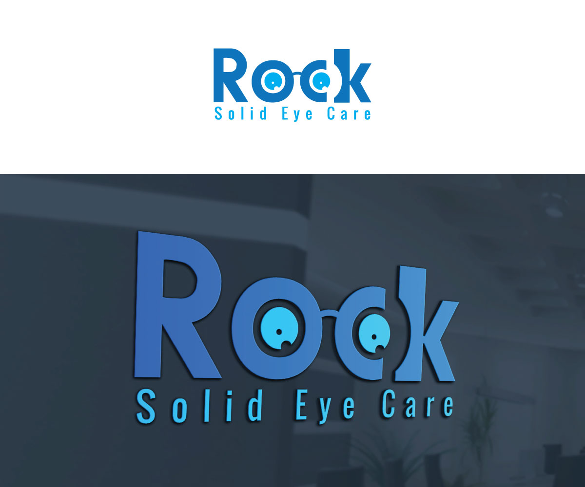 Logo Design by Srk pix!14 for Rock Solid Eye Care | Design #31085902