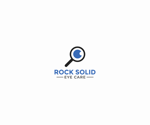 Logo Design by Editeight26 for Rock Solid Eye Care | Design: #31078897