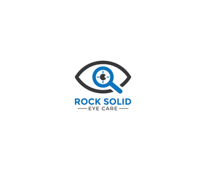 Logo Design by Editeight26 for Rock Solid Eye Care | Design: #31079137