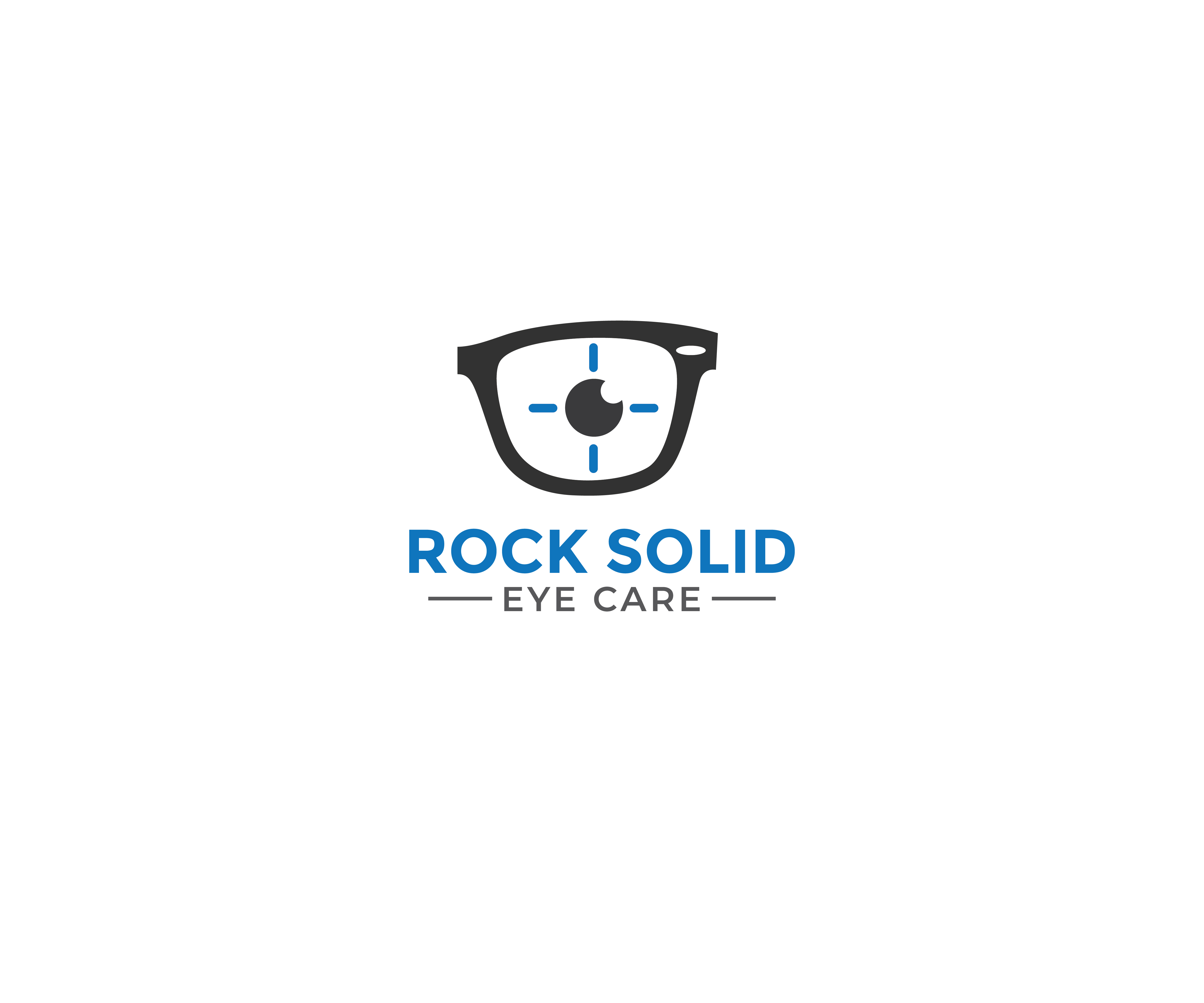 Logo Design by Editeight26 for Rock Solid Eye Care | Design #31079145