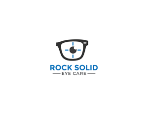 Logo Design by Editeight26 for Rock Solid Eye Care | Design: #31079145