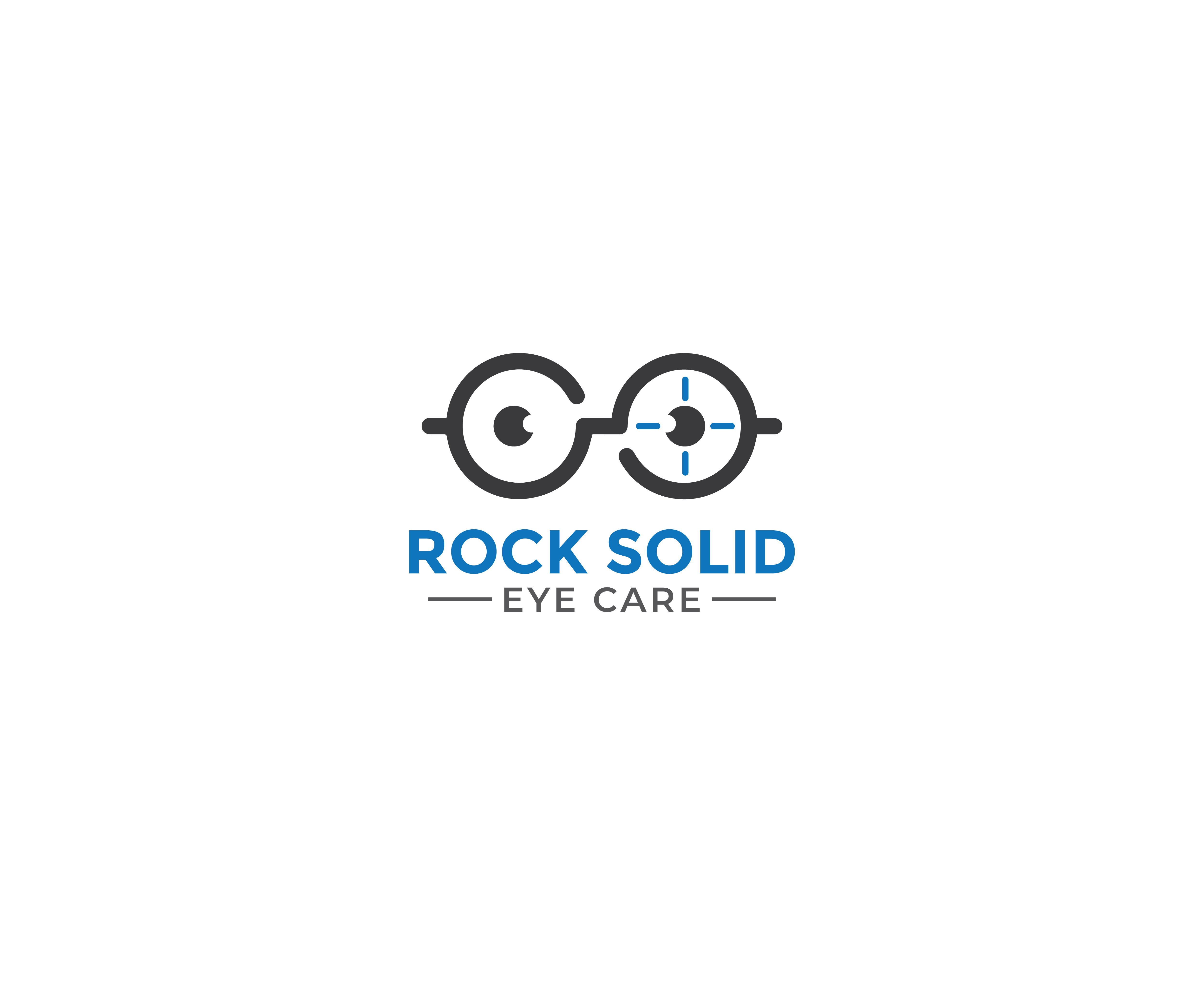 Logo Design by Editeight26 for Rock Solid Eye Care | Design #31079146