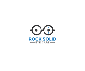 Logo Design by Editeight26 for Rock Solid Eye Care | Design: #31079146