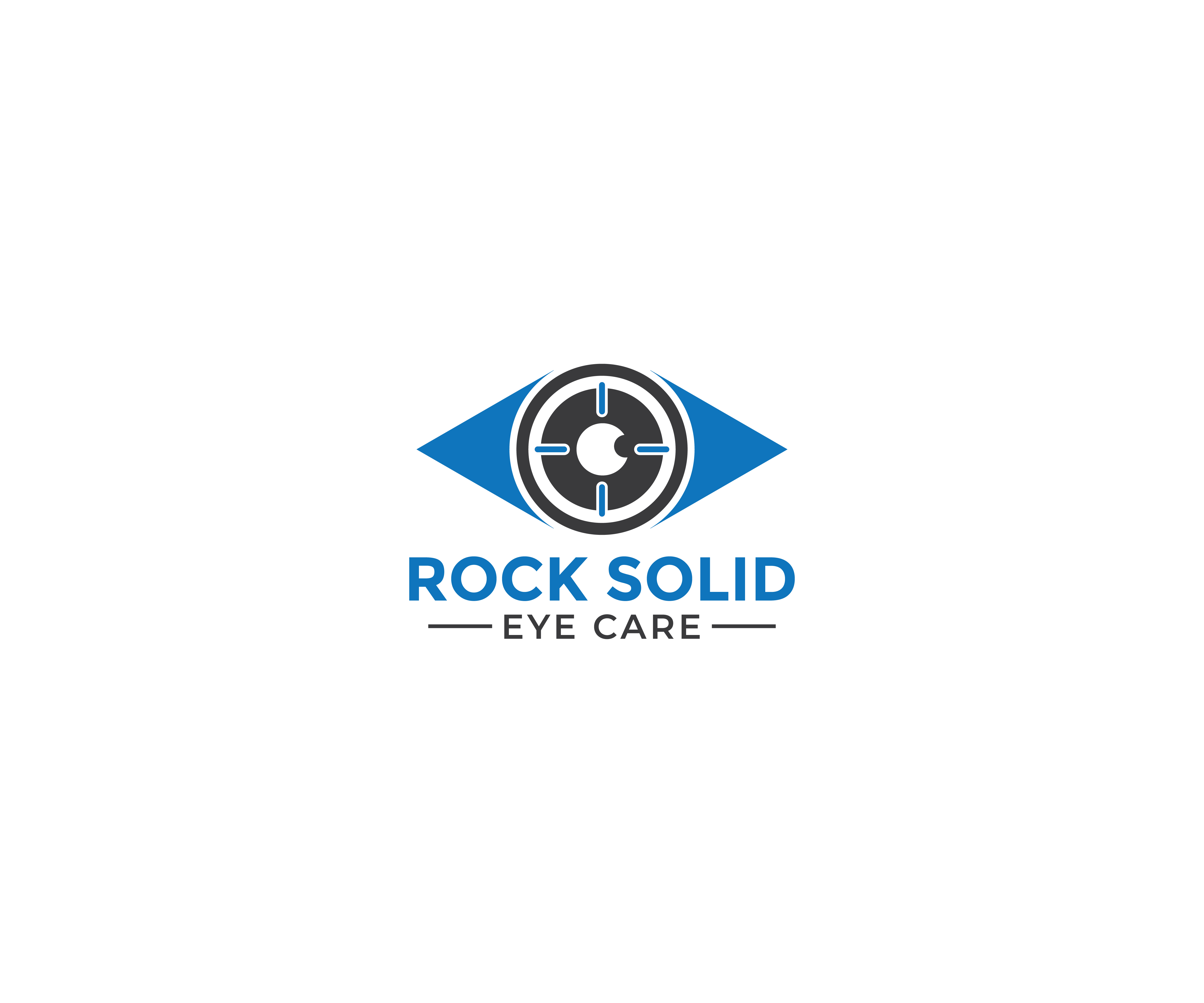 Logo Design by Editeight26 for Rock Solid Eye Care | Design #31079148