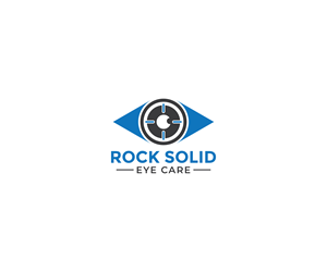 Logo Design by Editeight26 for Rock Solid Eye Care | Design: #31079148