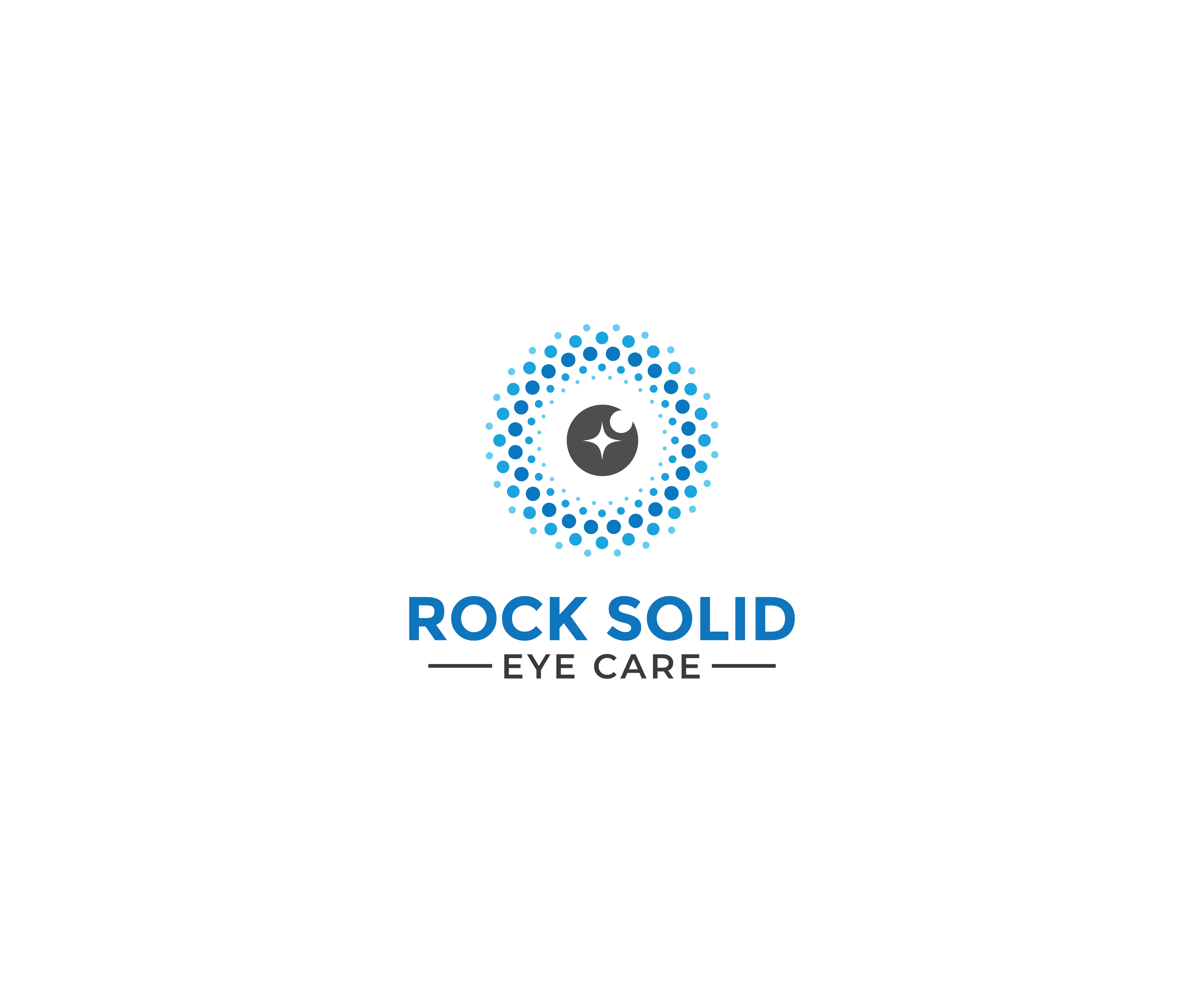 Logo Design by Editeight26 for Rock Solid Eye Care | Design #31079224
